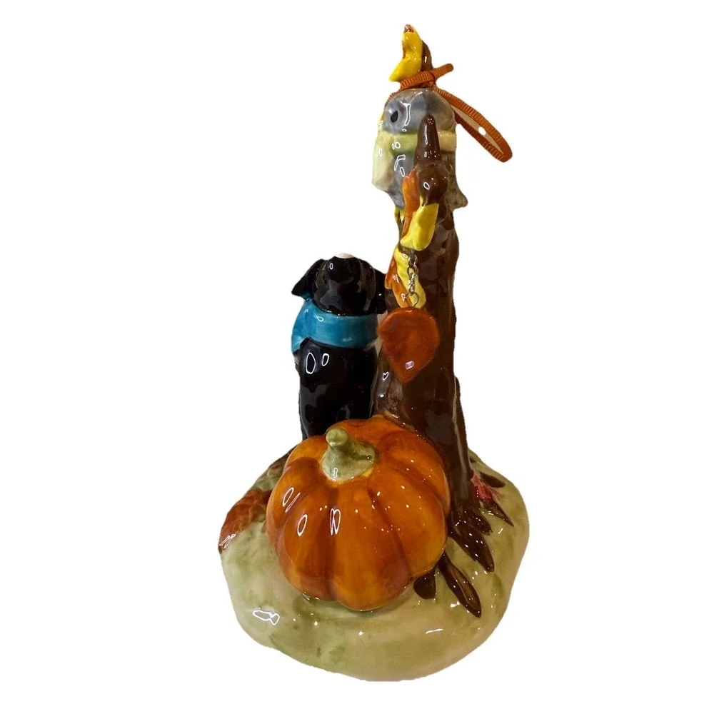 Blue Sky Clayworks Autumn Tree Lab Dog Leg 8.5